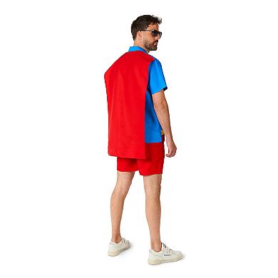 Men's Superman Shirt And Short Set
