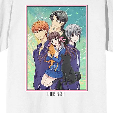 Juniors' Fruit Basket Poster Art Graphic Tee