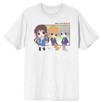 Juniors' Fruits Basket Chibi Graphic Tee