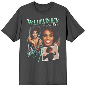 Juniors' Whitney Houston Graphic Tee