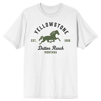 Juniors' Yellowstone Dutton Ranch Graphic Tee