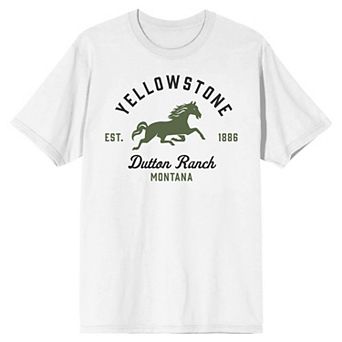 Juniors' Yellowstone Dutton Ranch Graphic Tee