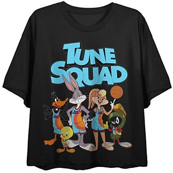 Juniors' Space Jam 2 Crop Graphic Tee