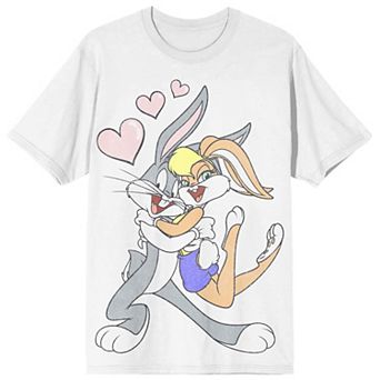 Juniors' Looney Tunes Bugs & Babs Graphic Tee