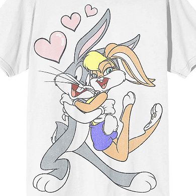 Juniors' Looney Tunes Bugs & Babs Graphic Tee
