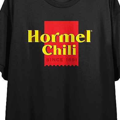 Juniors' Hormel Chili 1891 Crop Graphic Tee