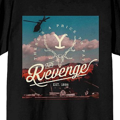 Juniors' Yellowstone Revenge Photo Graphic Tee