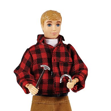 Reeves International Breyer Traditional Farrier Figure with Blacksmith Tools