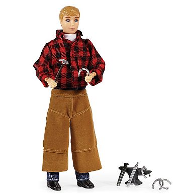 Reeves International Breyer Traditional Farrier Figure with Blacksmith Tools