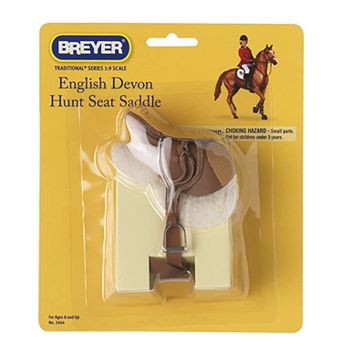 Breyer Traditional Devon Hunt Seat Saddle Horse Toy Accessory