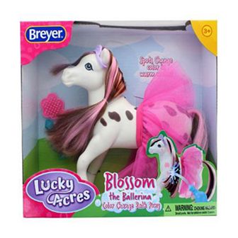 Breyer Blossum The Ballerina Horse Color Changing Bath Toy