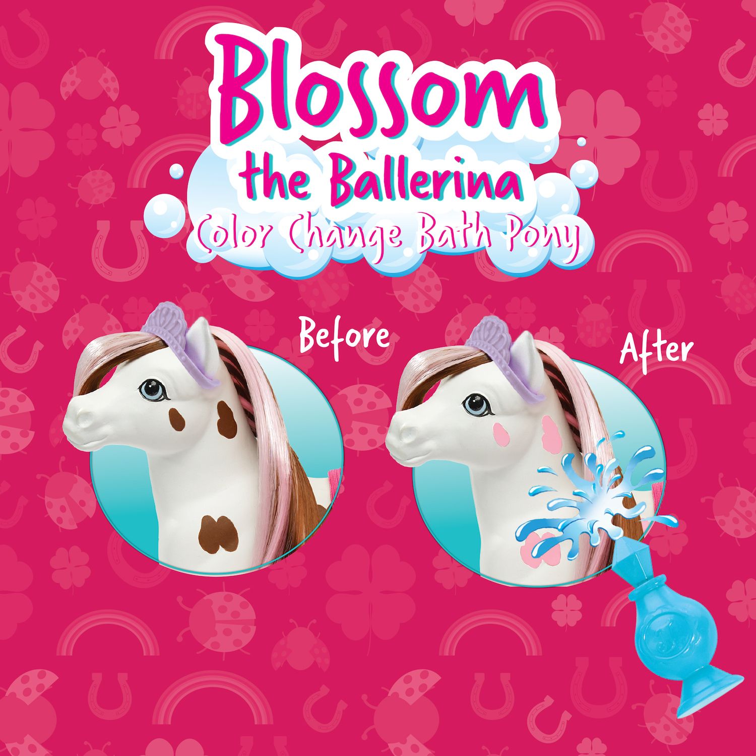 Детские фигурки Breyer Blossum The Ballerina Horse Color Changing Bath Toy — фото 5