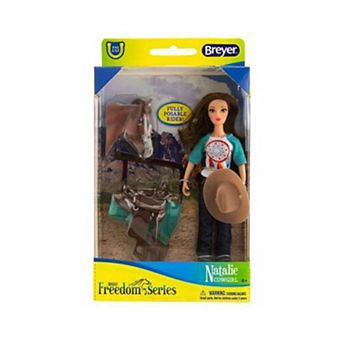 Reeves International Breyer Freedom Series Classics Natalie Cowgirl Doll & Accessory Set