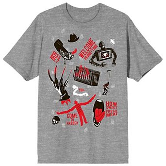 Juniors' Nightmare On Elm Street Graphic Tee