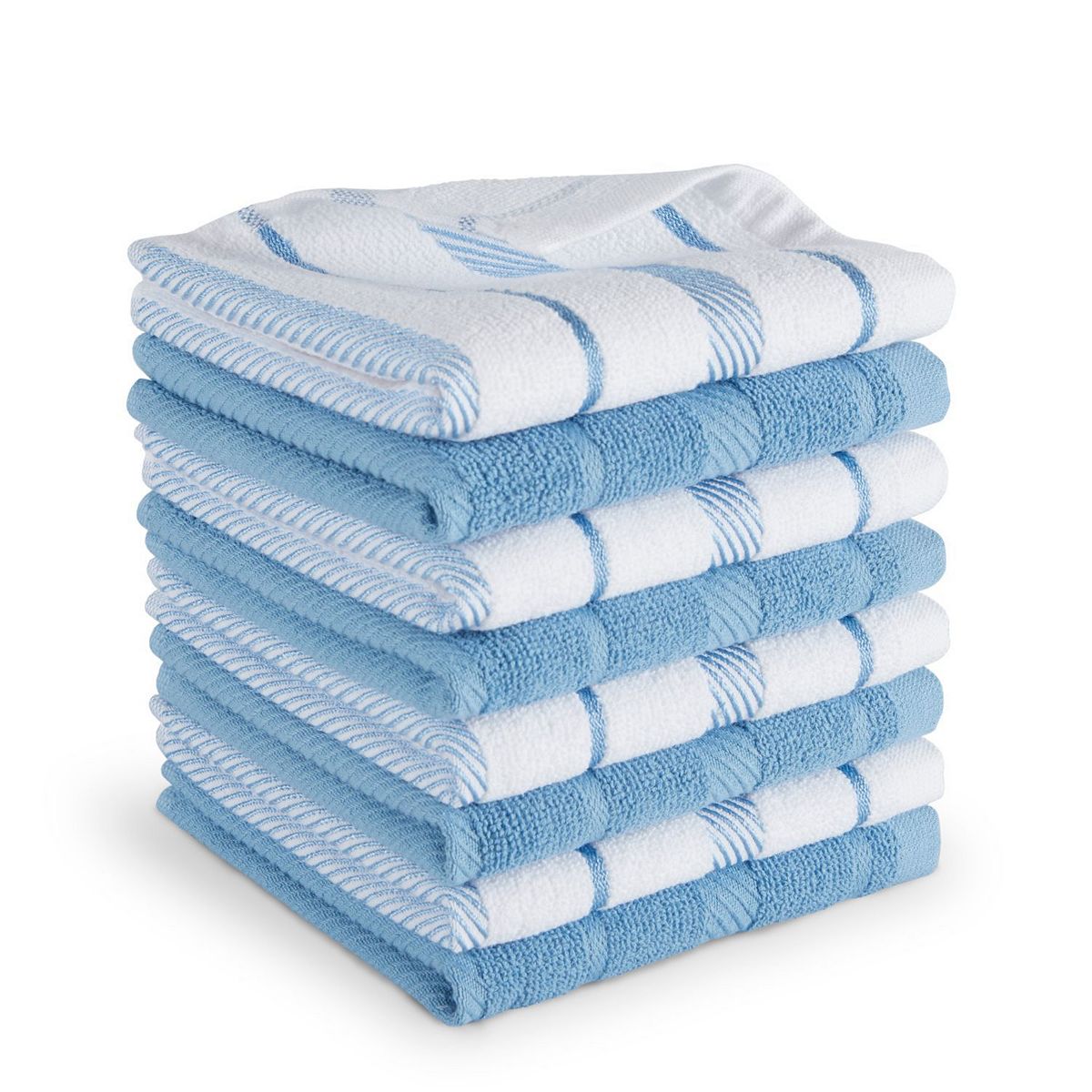 KitchenAid Albany Dishcloth 8-pk. - Blue Velvet