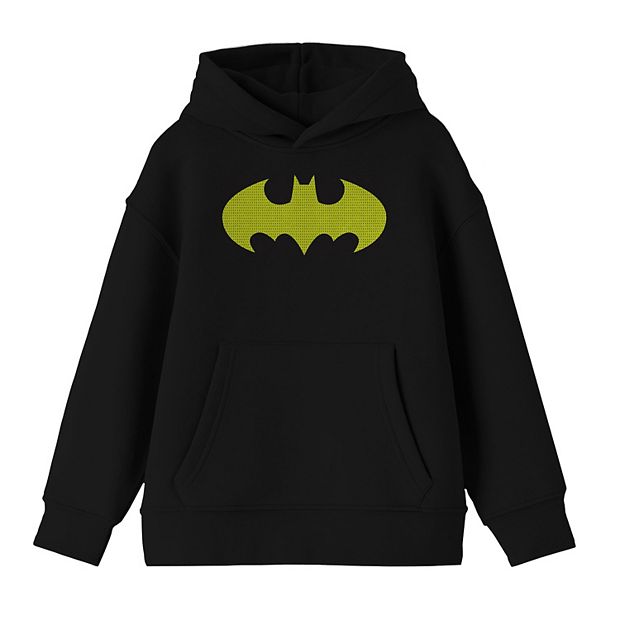 Boys 8 20 DC Comics Batman Neon Hoodie