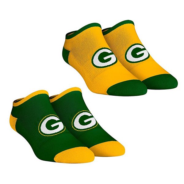 Green Bay Packers NFL Primetime Blast Socks 2 Pack