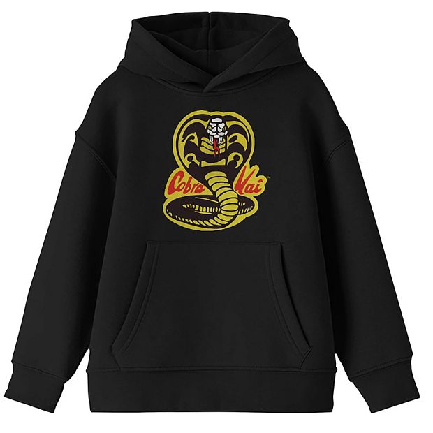 Boys 8 20 Cobra Kai Logo Hoodie