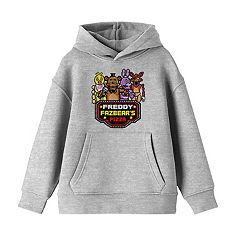 Five Nights At Freddy's Full Cast Boy's Heather Grey T-shirt