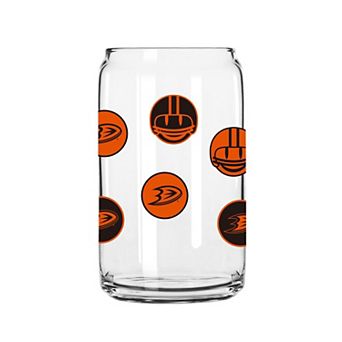 Anaheim Ducks 16oz. Smiley Can Glass