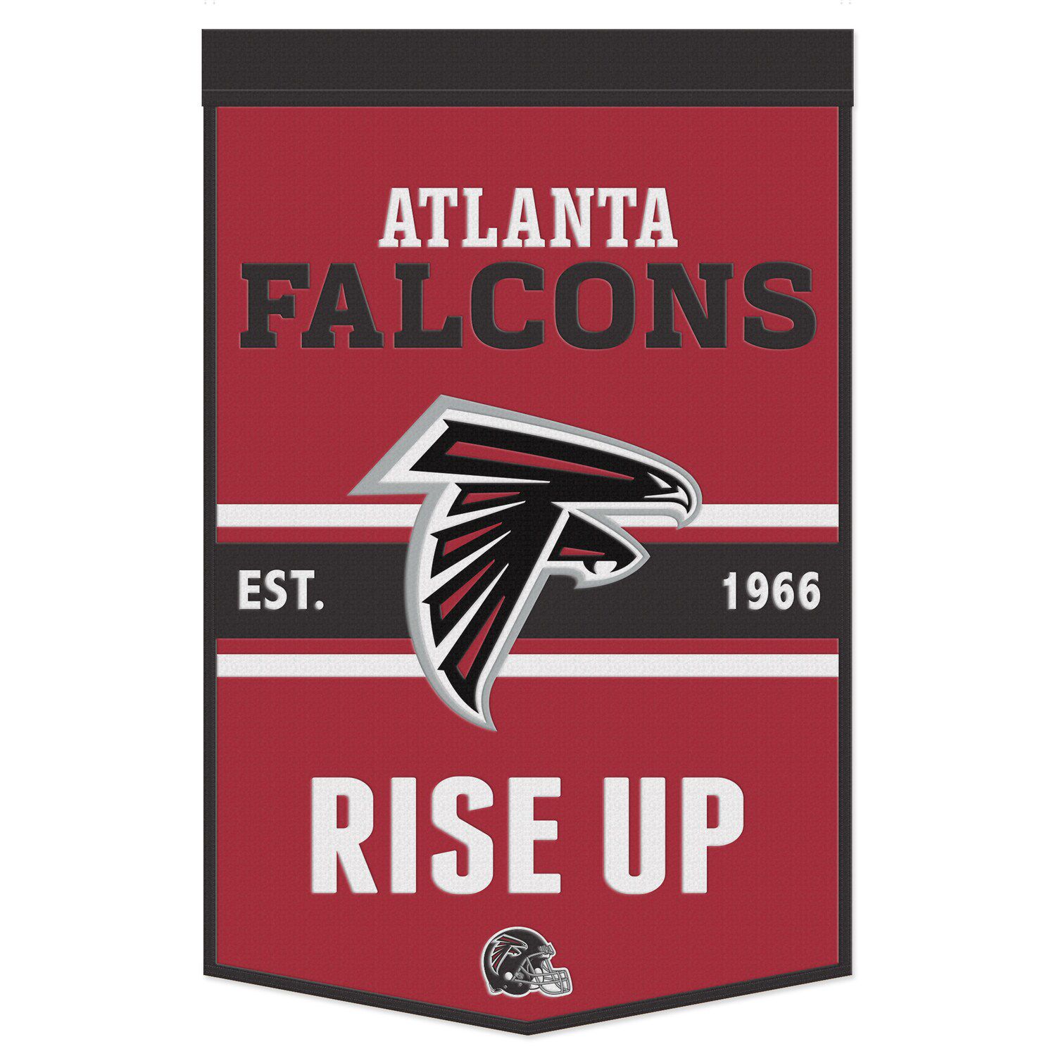 WinCraft Atlanta Falcons 12'' x 30'' Pride Premium Pennant