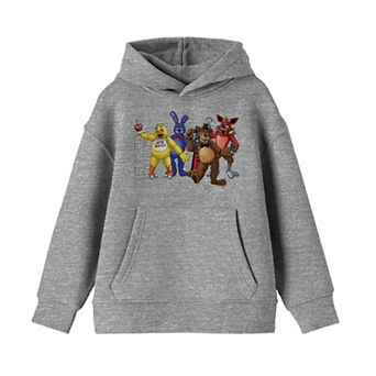 Boys 8-20 Five Nights at Freddy's Group Graphic Hoodie