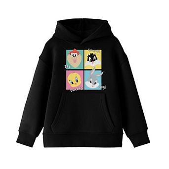 Boys 8-20 Looney Tunes Chibi Hoodie