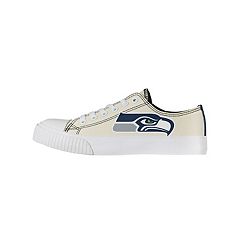 FOCO Buffalo Bills NFL Womens Glitter Low Top Canvas Shoes - 7