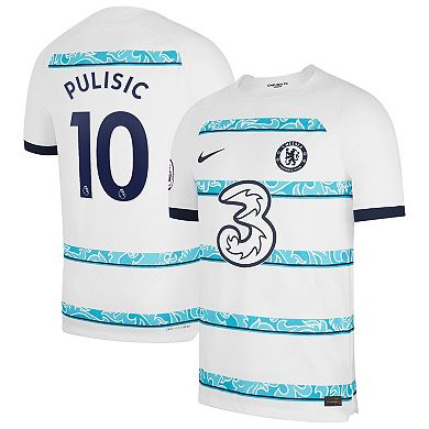 Men's Nike Christian Pulisic White Chelsea 2022/23 Away Vapor Match Authentic Player Jersey