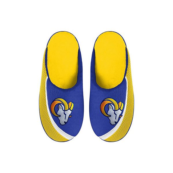 Los Angeles Rams FOCO Women's Big Logo Slip-On Sneakers