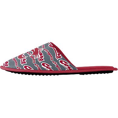 Men's FOCO Washington State Cougars Scuff Logo Slide Slippers