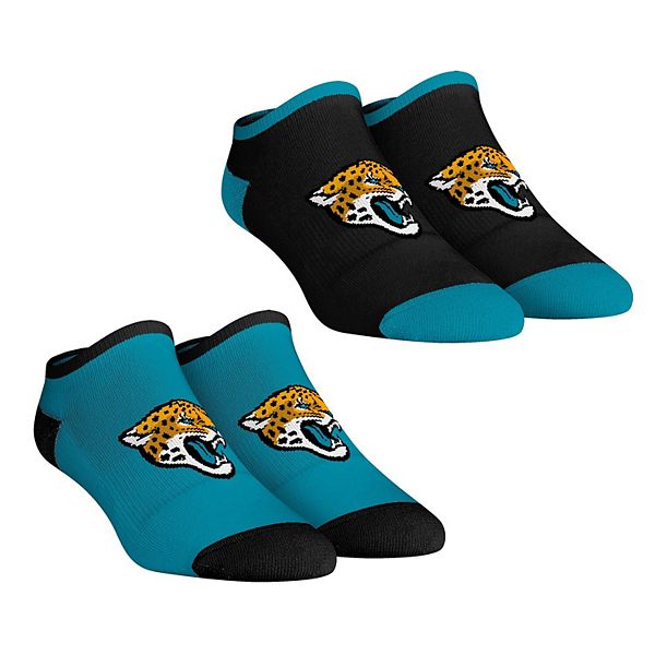 Women's Rock Em Socks Jacksonville Jaguars Core Team 2-Pack Low Cut Ankle  Sock Set