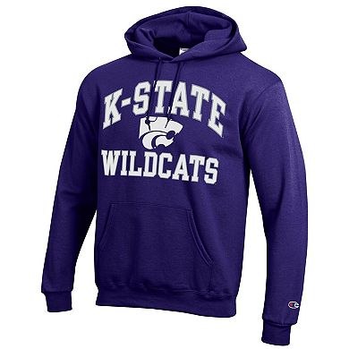 Men's Champion Purple Kansas State Wildcats High Motor Pullover Hoodie