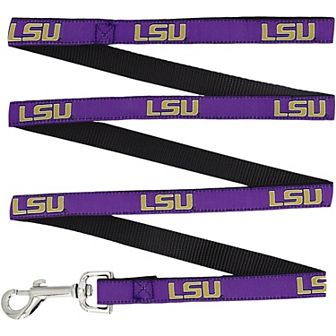 LSU Tigers 4' Narrow Dog Leash