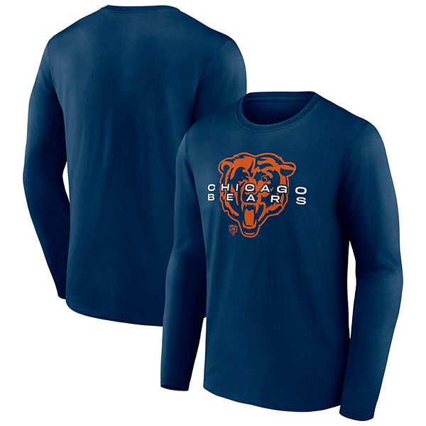 Men's Fanatics Branded Navy Chicago Bears Home Stretch Team T-Shirt