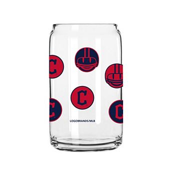 Cleveland Guardians 16oz. Smiley Can Glass