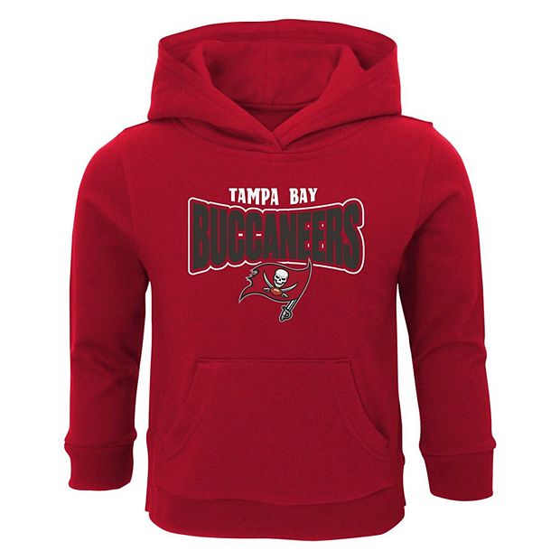 Toddler Red Tampa Bay Buccaneers Draft Pick Pullover Hoodie