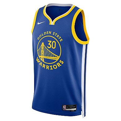 Unisex Nike Stephen Curry Royal Golden State Warriors Swingman Jersey - Icon Edition