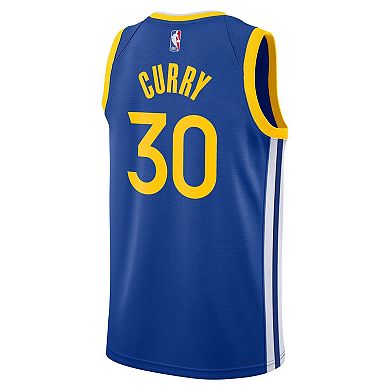 Unisex Nike Stephen Curry Royal Golden State Warriors Swingman Jersey - Icon Edition