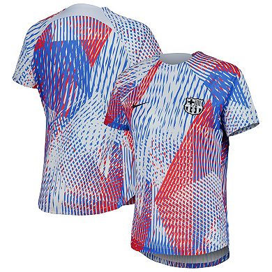 Women's Nike White Barcelona 2022 Pre-Match Top