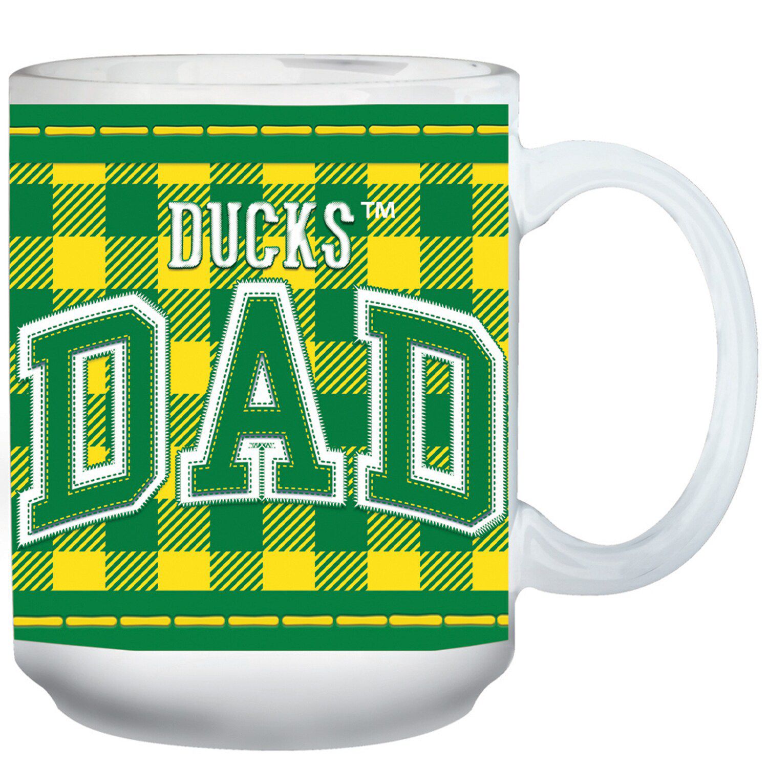 Washington Commanders 15oz. Buffalo Plaid Father's Day Mug