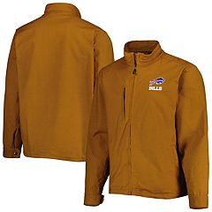 Men's Dunbrooke Graphite Buffalo Bills Circle Sportsman Waterproof Packable  Full-Zip Jacket