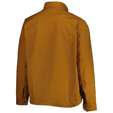 Men's Dunbrooke Tan Buffalo Bills Journey Workwear Tri-Blend Full-Zip Jacket