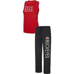 Women's Concepts Sport Scarlet/Black Ohio State Buckeyes