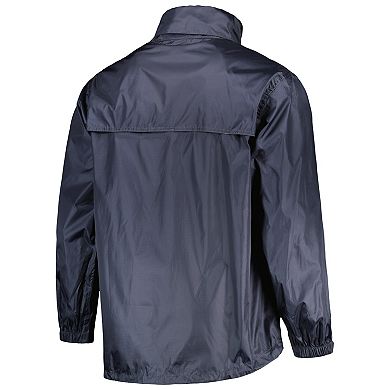 Men's Dunbrooke Graphite Washington Commanders Circle Sportsman Waterproof Packable Lightweight Full-Zip Jacket