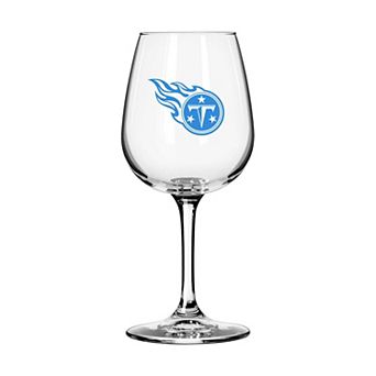 Tennessee Titans Logo 12oz. Stemmed Wine Glass