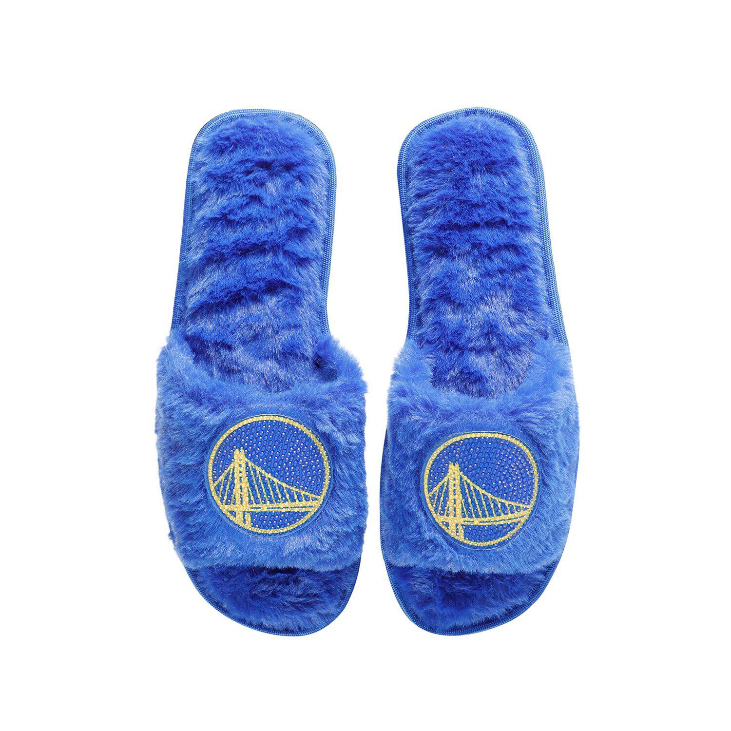 Men's Golden State Warriors FOCO Wordmark Gel Slide Sandals