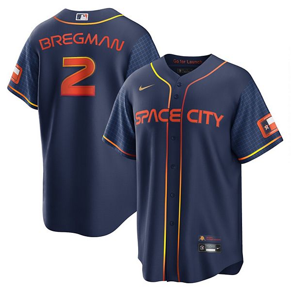 Men's Houston Astros Alex Bregman Fanatics Branded Navy 2022 World Series  Name & Number T-Shirt
