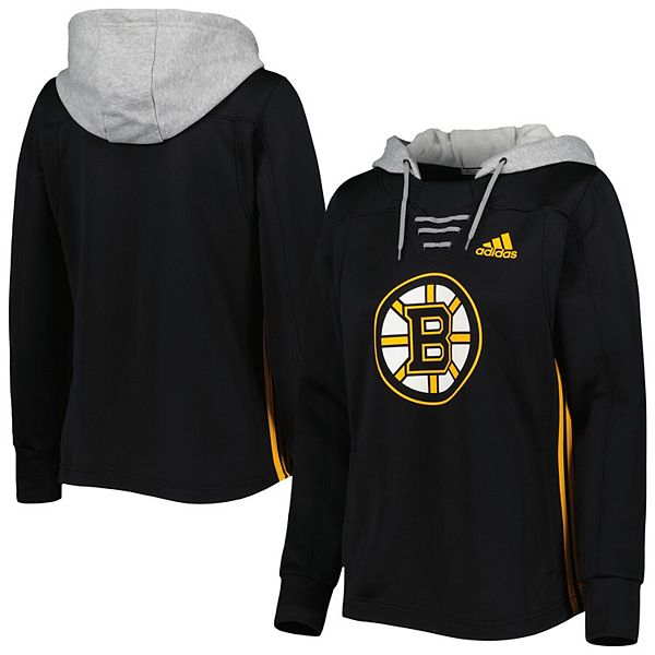  adidas Men's NHL Pittsburgh Penguins Skate Lace Hoodie NHL  Hoody Sweatshirt (S) Black : Sports & Outdoors