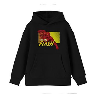 Boys 8-20 Serious Flash Black Hoodie